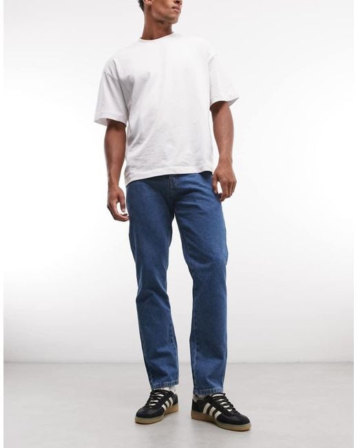 Dickies Blue 982 Slim Tapered Jeans for men