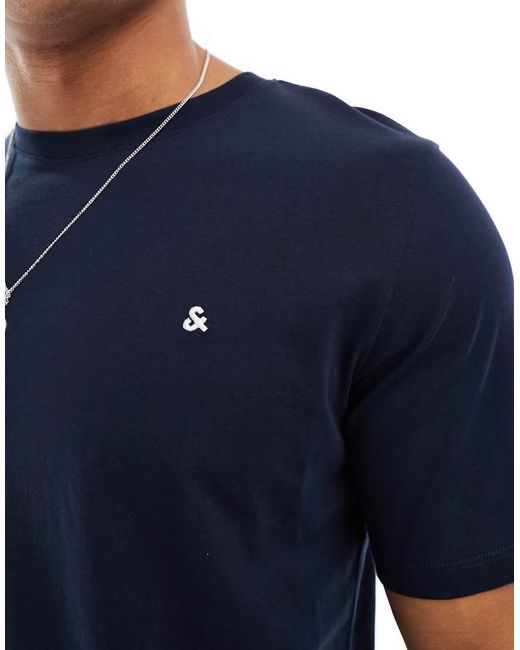 Jack & Jones Blue T-shirt With & Logo for men