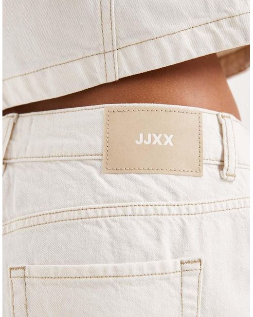 JJXX Natural Co-ord Denim Mini Skirt