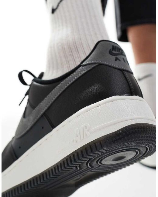air force 1 07 trainers black