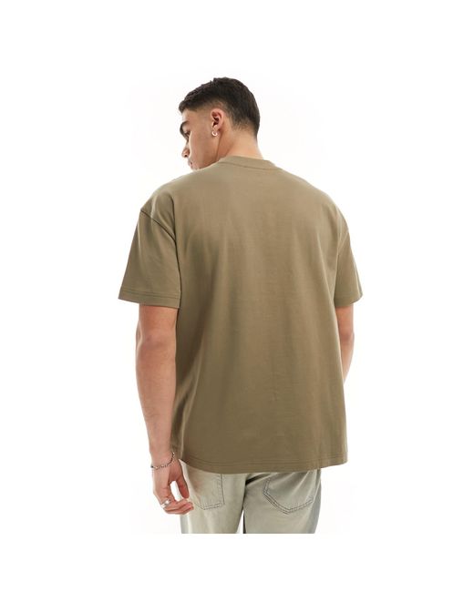 Formula - t-shirt oversize kaki di Barbour in Green da Uomo