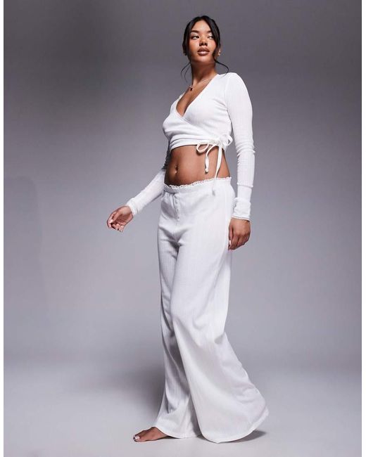 Oh Polly Gray Relaxed Lounge Trouser Co-ord