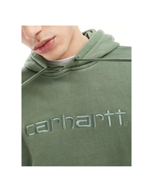 Duster - felpa con cappuccio di Carhartt in Green da Uomo