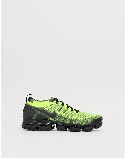 Nike Air Vapormax Flyknit 2 in Yellow for Men | Lyst Canada