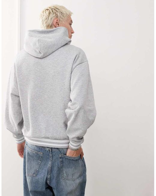 Sudadera Con Capucha Y Logo Ellipse De Karlkani de hombre de color Gray