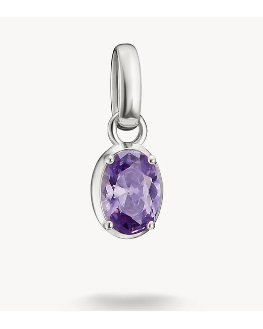 Thomas Sabo Purple Charm Pendant