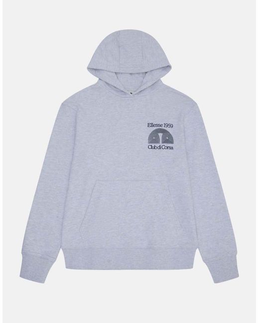 Ellesse Blue Club Di Corsa Hoodie for men