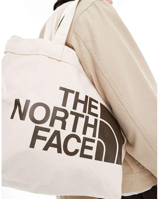 The North Face Natural Half Dome Large Logo Tote Bag
