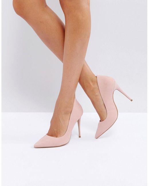 ALDO Pink Cassedy Blush Point Court Shoes
