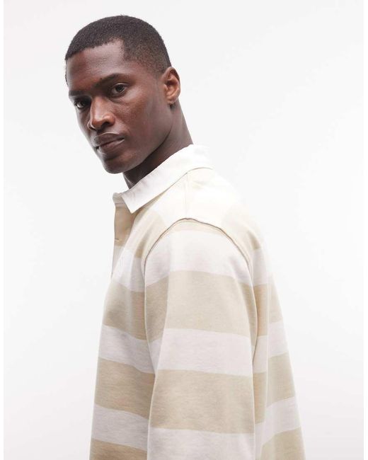 The North Face Natural U Rugby Polo Sweatshirt