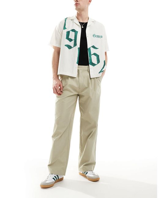 Jack & Jones – bill – hose in Natural für Herren