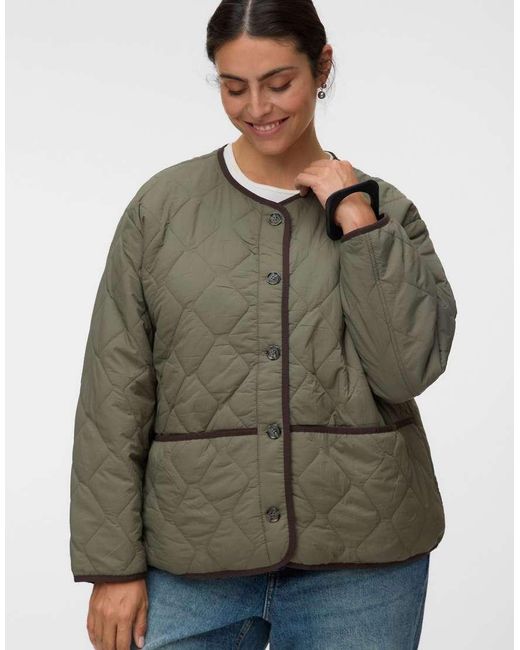 Vero Moda Blue Quilted Jacket