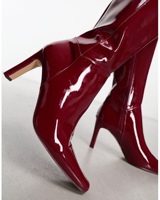 Public desire hotsell red boots