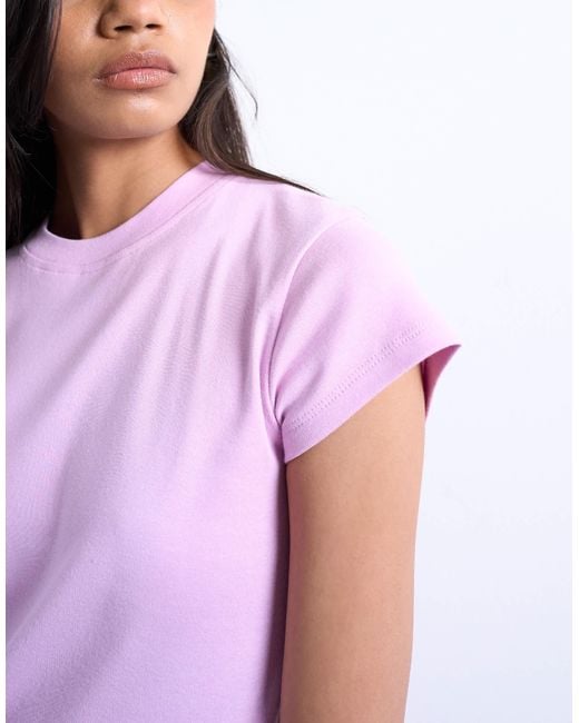 TOPSHOP Purple Everyday Tee