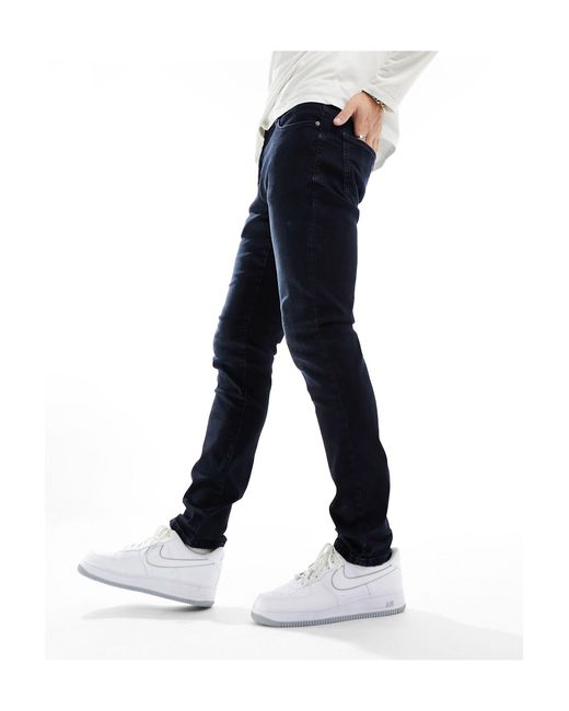 Only & Sons White Loom Slim Fit Jeans for men