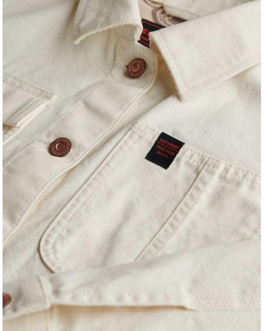 Superdry Blue Chore Jacket