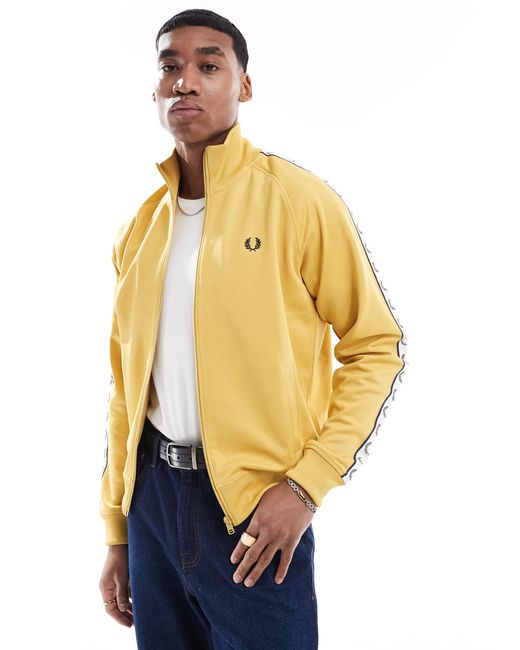 Fred Perry – trainingsjacke in Yellow für Herren