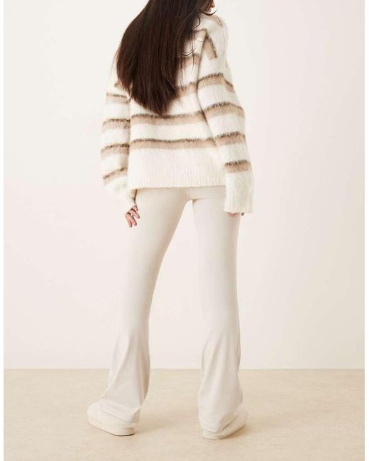 Hollister Natural Gilly Hicks V Waist Flare Trousers