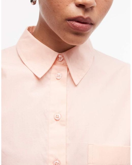 ASOS Orange Classic Cotton Shirt