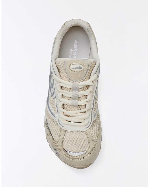 Bershka White Barefoot Trainers