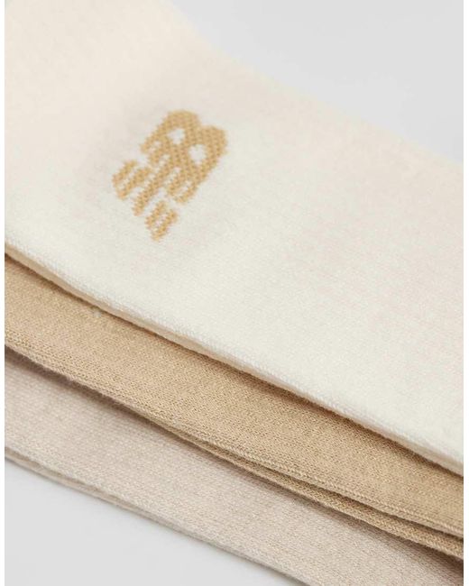 New Balance Natural Everyday Seasonal 3 Pack Crew Socks