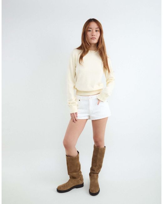 Balmohk White – pullover