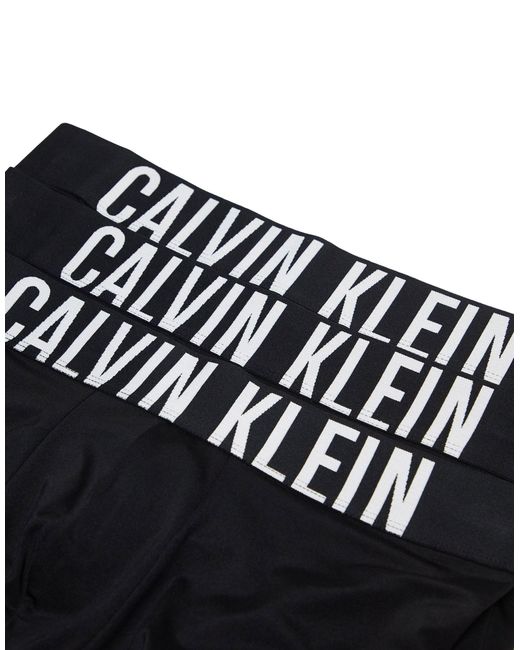 Calvin Klein Black Intense Power Boxer Briefs 3 Pack for men