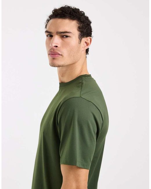 4505 Green Icon Quick Dry Mesh Training T-Shirt for men