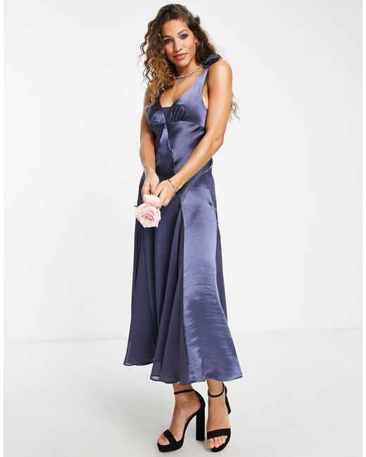 Robe nuisette TOPSHOP en coloris Blue