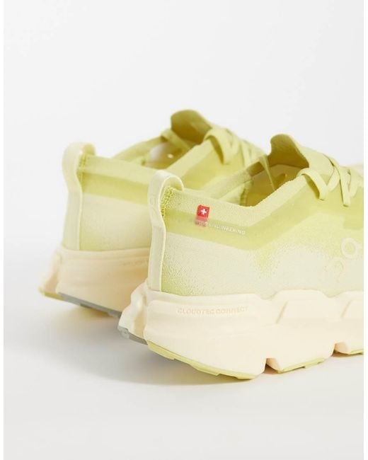 On Shoes Yellow Cloudsoma Outdoor Trainers