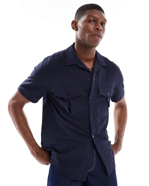 Paul Smith Blue Casual Fit Shirt for men