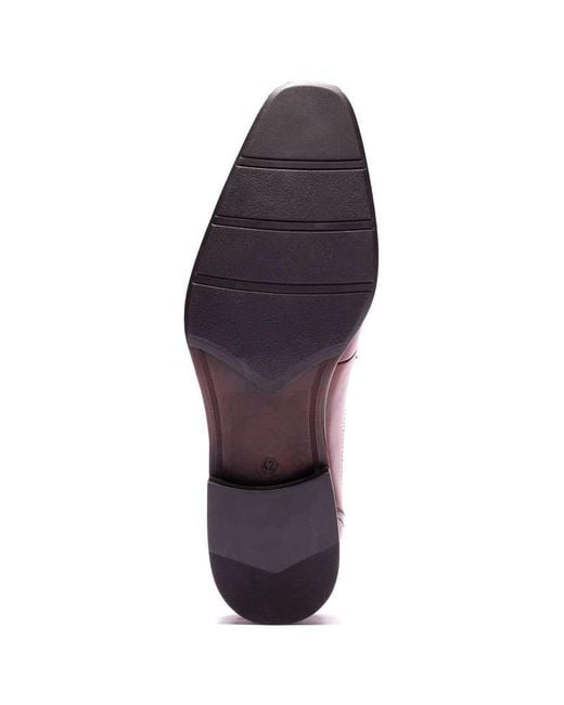 Base London Red Vance Lace Up Shoe for men