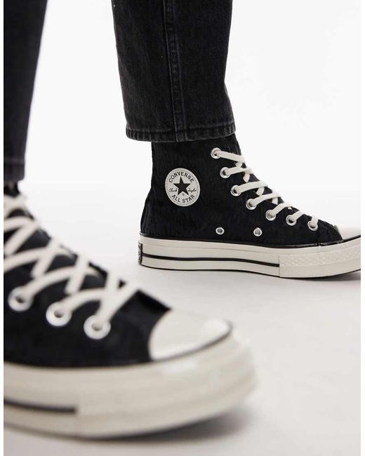 Converse Blue Chuck 70 Hi Trainers