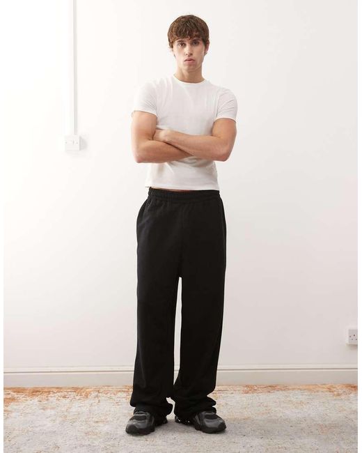Collusion White Shrunken T-shirt for men