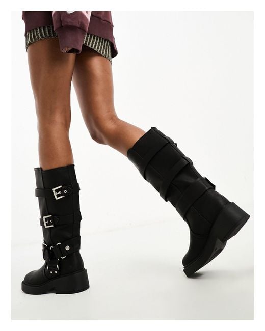 asos buckle boots