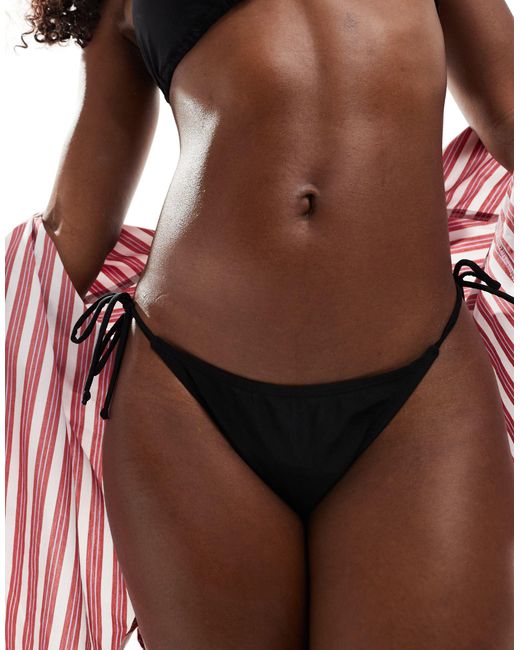 Brave Soul Black Brazilian Bikini Bottoms
