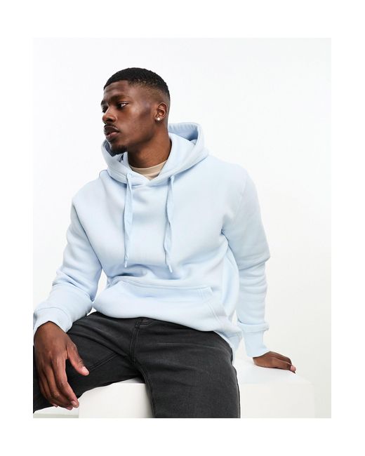Bershka Hoodie in White for Men | Lyst