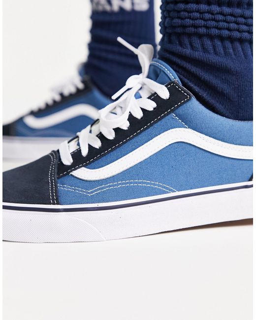 Old skool - baskets Vans pour homme en coloris Blue