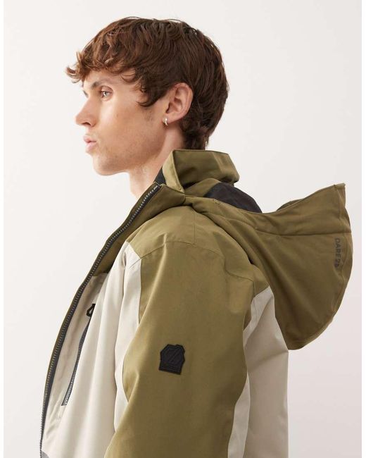 Dare 2b Gray Baseplate Iii Waterproof Jacket for men