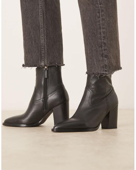 Mango Black – ankle-boots