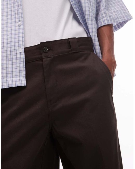 Dickies White 247 Loose baggy Fit Work Trousers for men