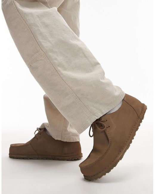 Birkenstock – utti – schnürschuhe in Natural für Herren