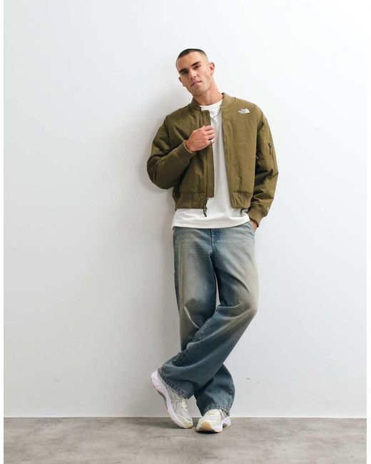 The North Face Green Energy Bomber Jacket for men