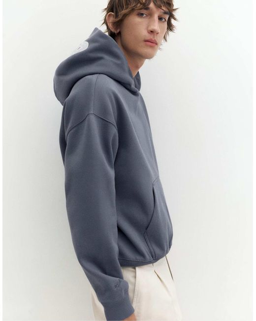 Pull&Bear Hoodie in Blue für Herren
