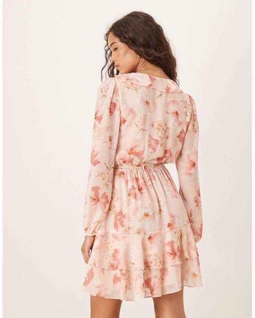 Forever New Pink – minikleid mit rüschen