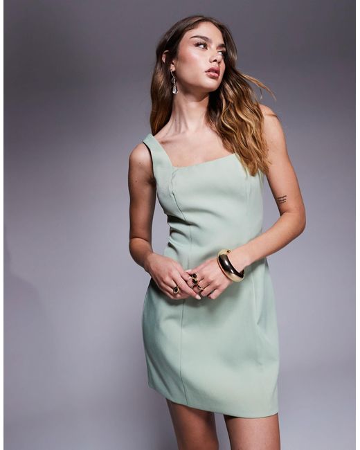 Kaiia Blue – exklusiv – elegantes, strukturiertes minikleid