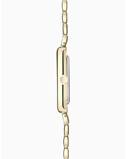 Accurist Metallic Ladies Rectangle Watch