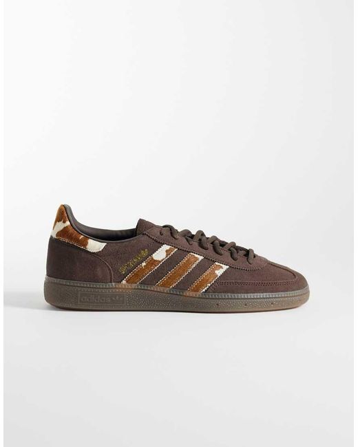 Adidas Originals Brown Handball Spezial Trainers for men