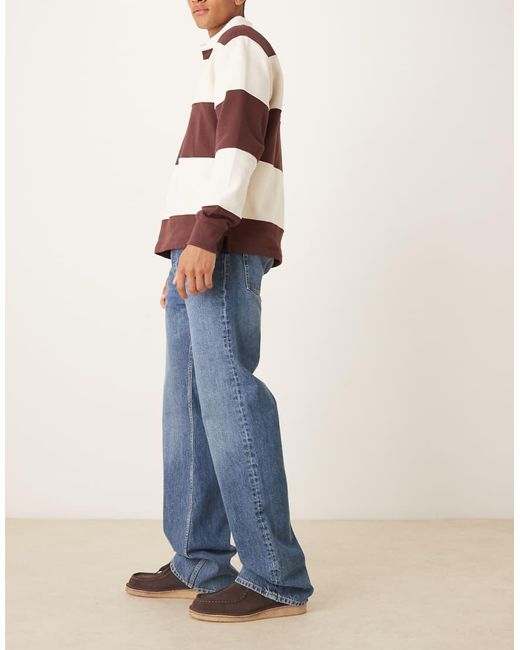 ARKET Blue Canyon Straight Leg Jeans for men