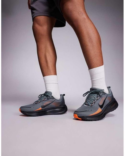Nike Gray Vomero 18 Trainers for men